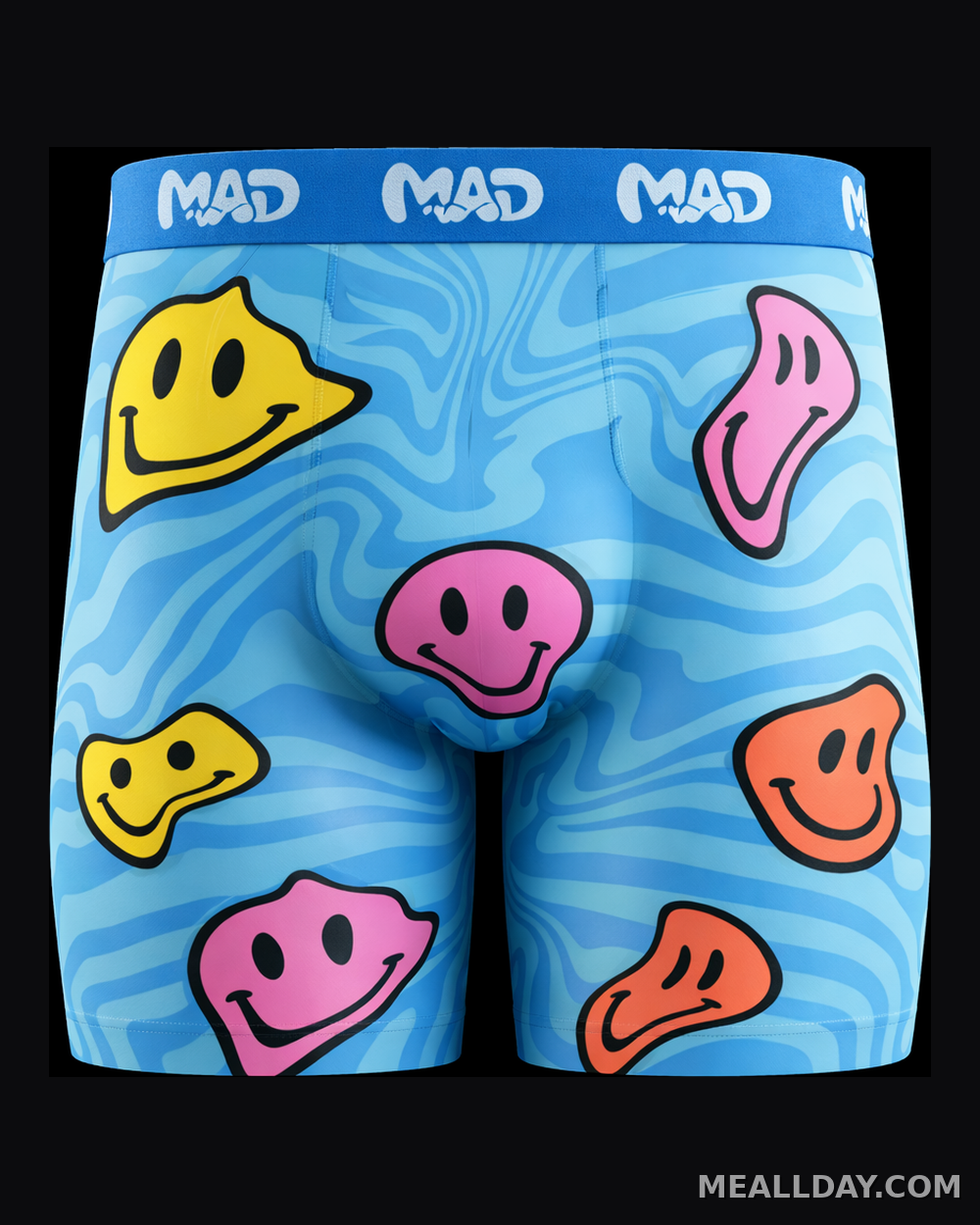 MEALLDAY Melt Boxer Brief — Cyan Sunset