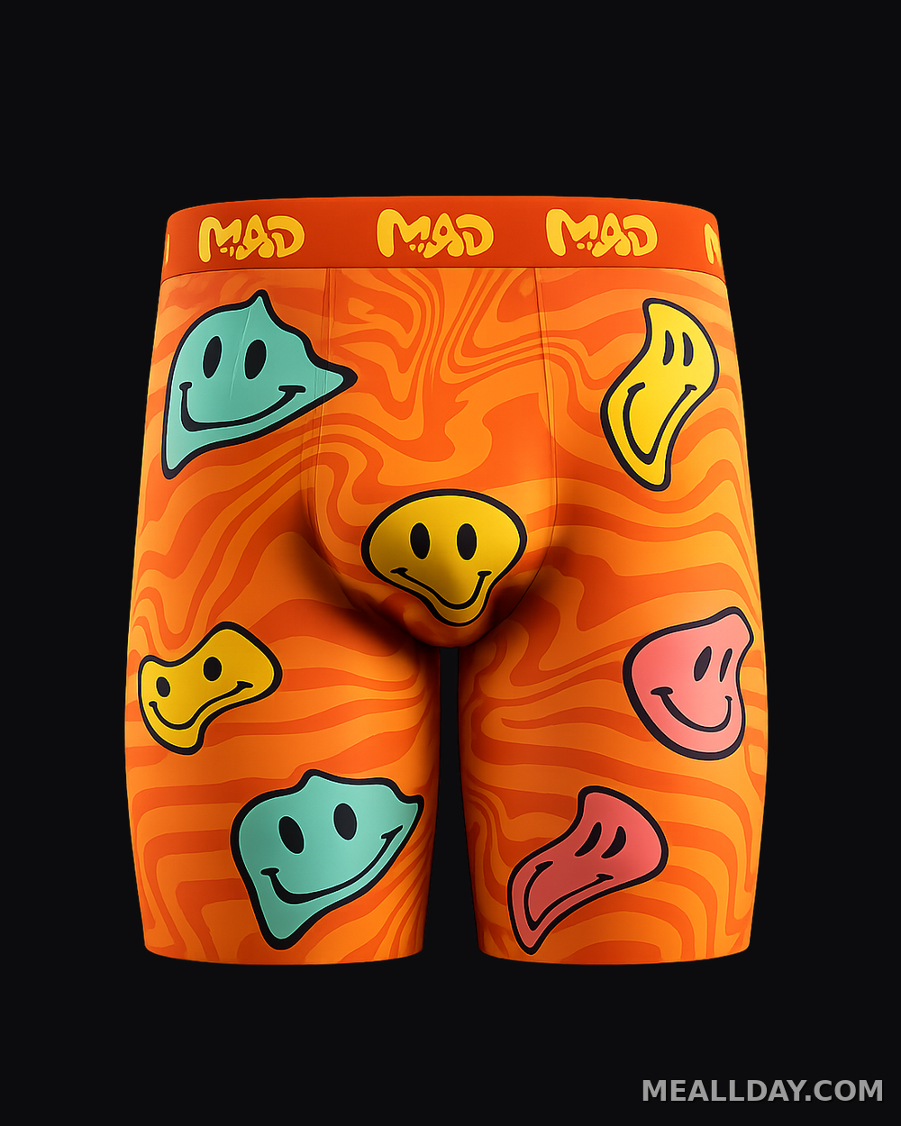 MEALLDAY Melt Boxer Brief — Cyber Sunset