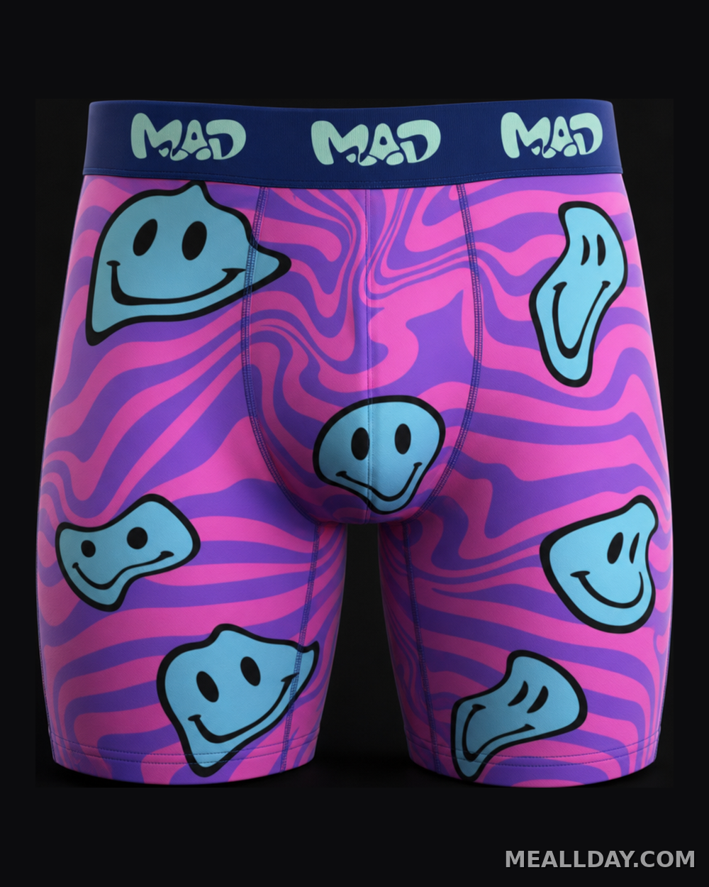 MEALLDAY Melt Boxer Brief — Electric Orchid