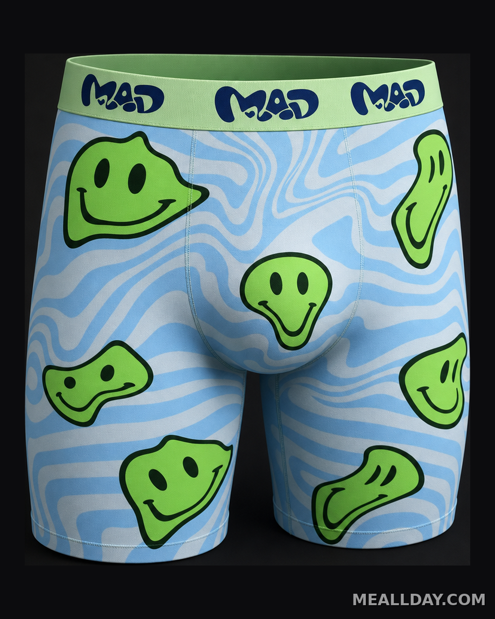 MEALLDAY Melt Boxer Brief — Mint Glace