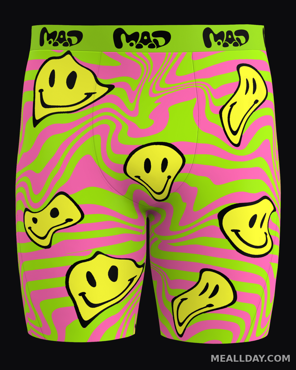 MEALLDAY Melt Boxer Brief — Slime