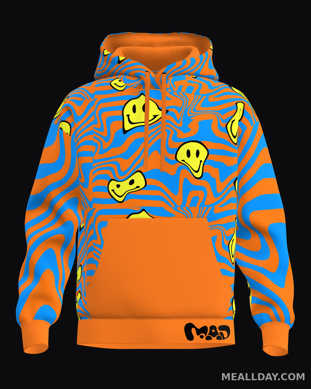 MEALLDAY Melt Hoodie — Blaze