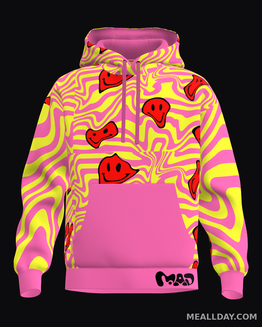 MEALLDAY Melt Hoodie — Candy
