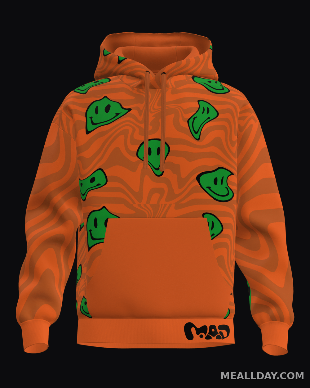 MEALLDAY Melt Hoodie — Ember