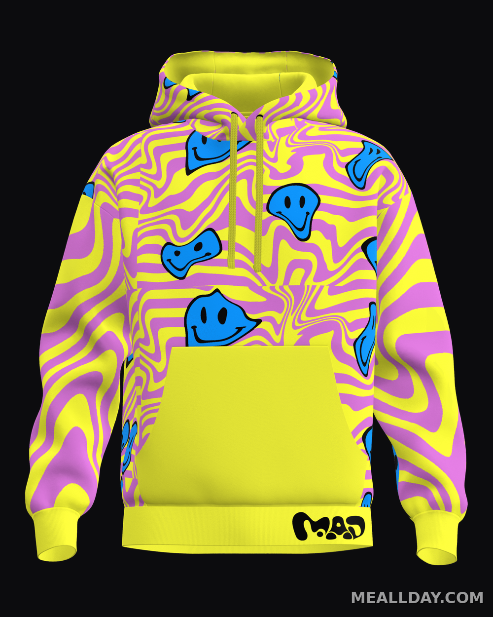 MEALLDAY Melt Hoodie — Glitch