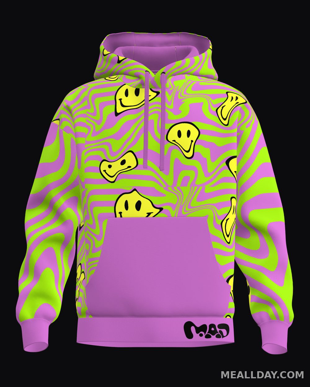 MEALLDAY Melt Hoodie — Venom