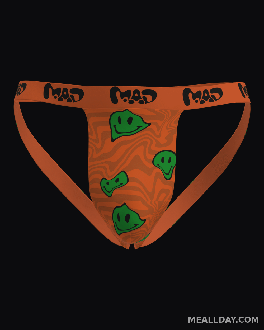 MEALLDAY Melt Jockstrap — Ember