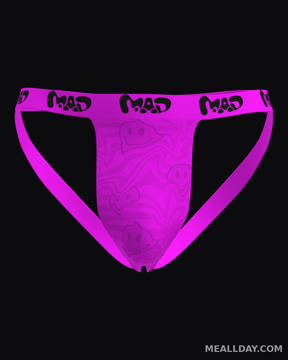 MEALLDAY Melt Jockstrap — Neon