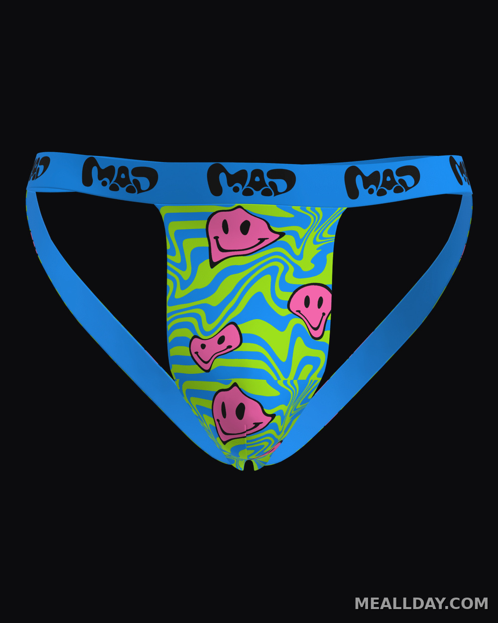 MEALLDAY Melt Jockstrap — Toxic