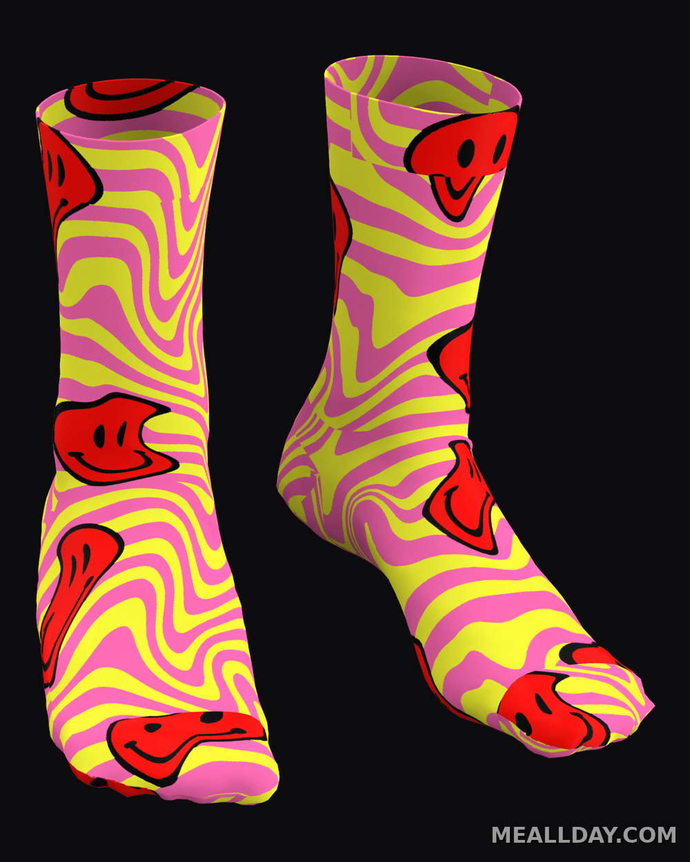 MEALLDAY Melt Socks — Burst