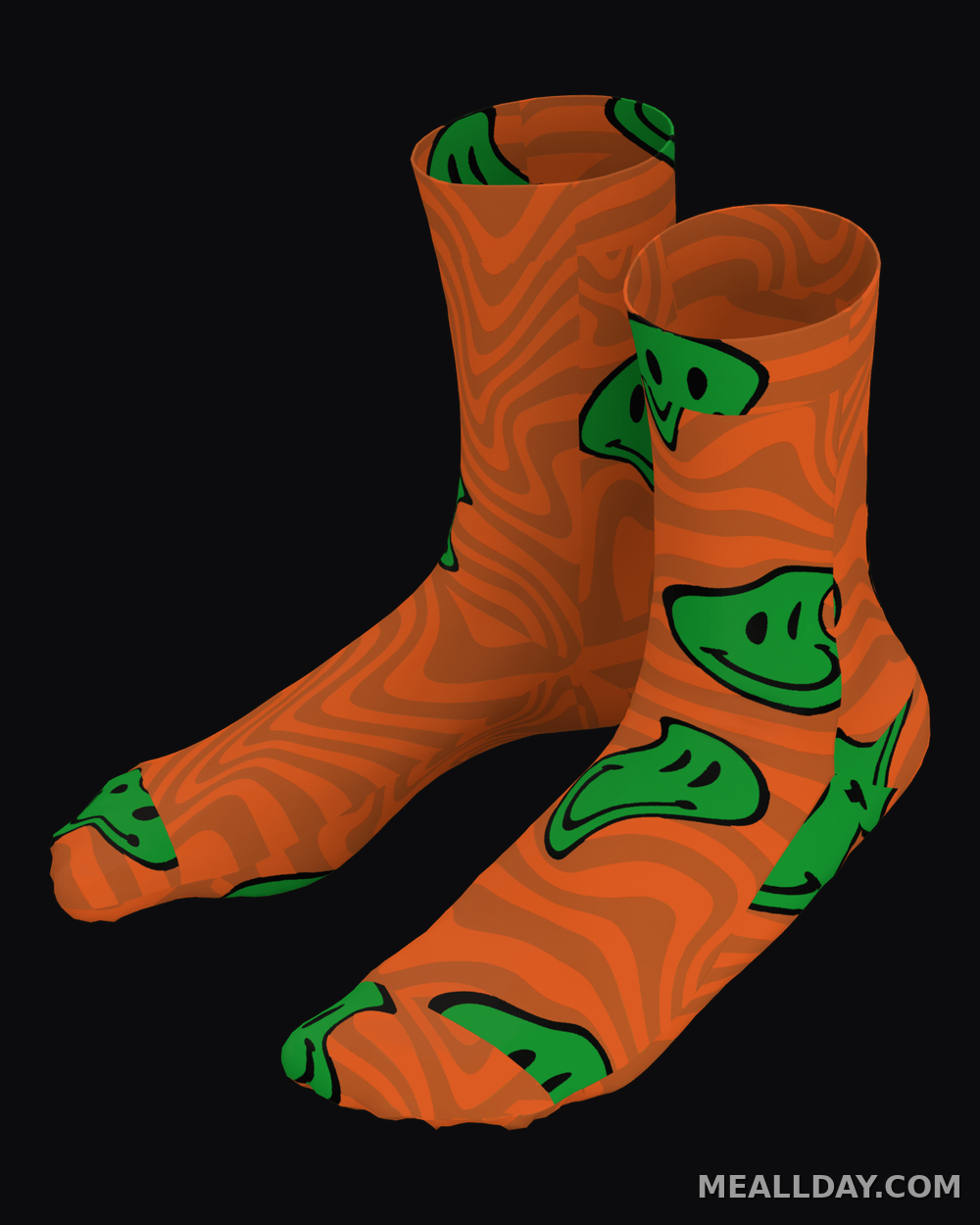 MEALLDAY Melt Socks — Ember