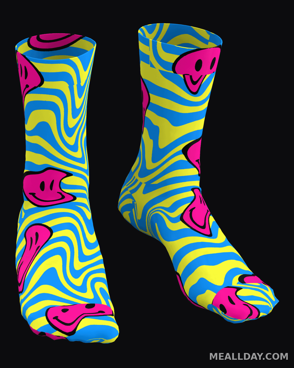 MEALLDAY Melt Socks — Solar