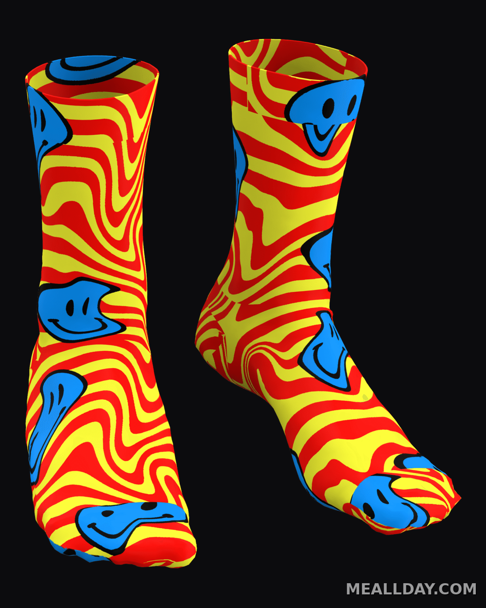 MEALLDAY Melt Socks — Voltage