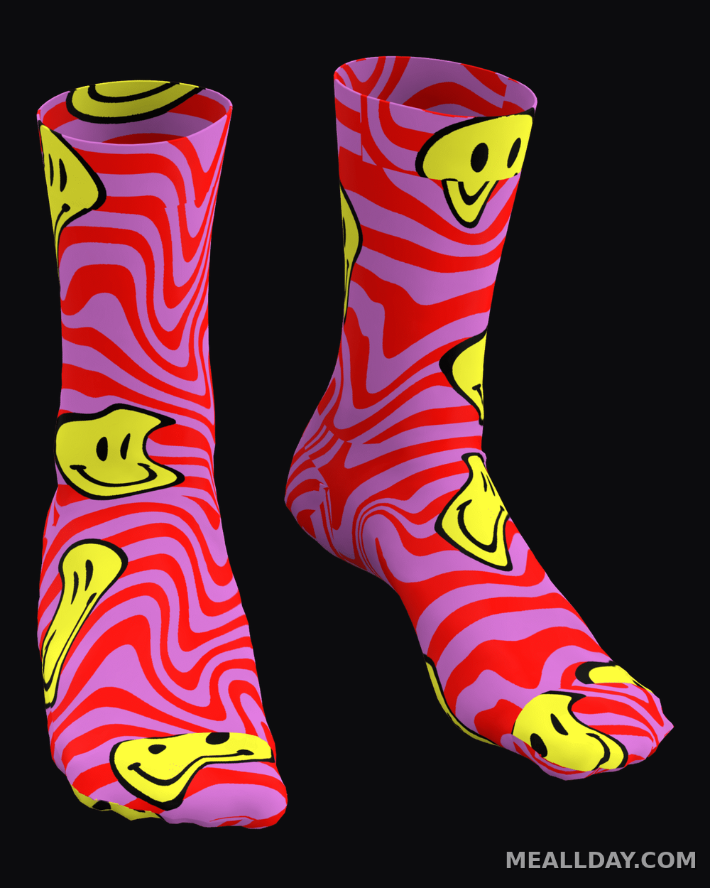 MEALLDAY Melt Socks — Warp