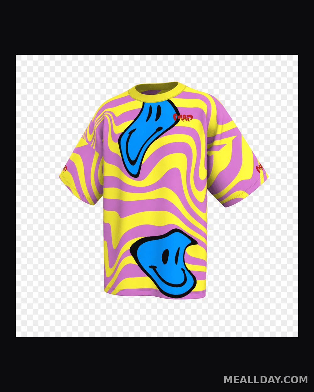 MEALLDAY Melt Tee — Glitch