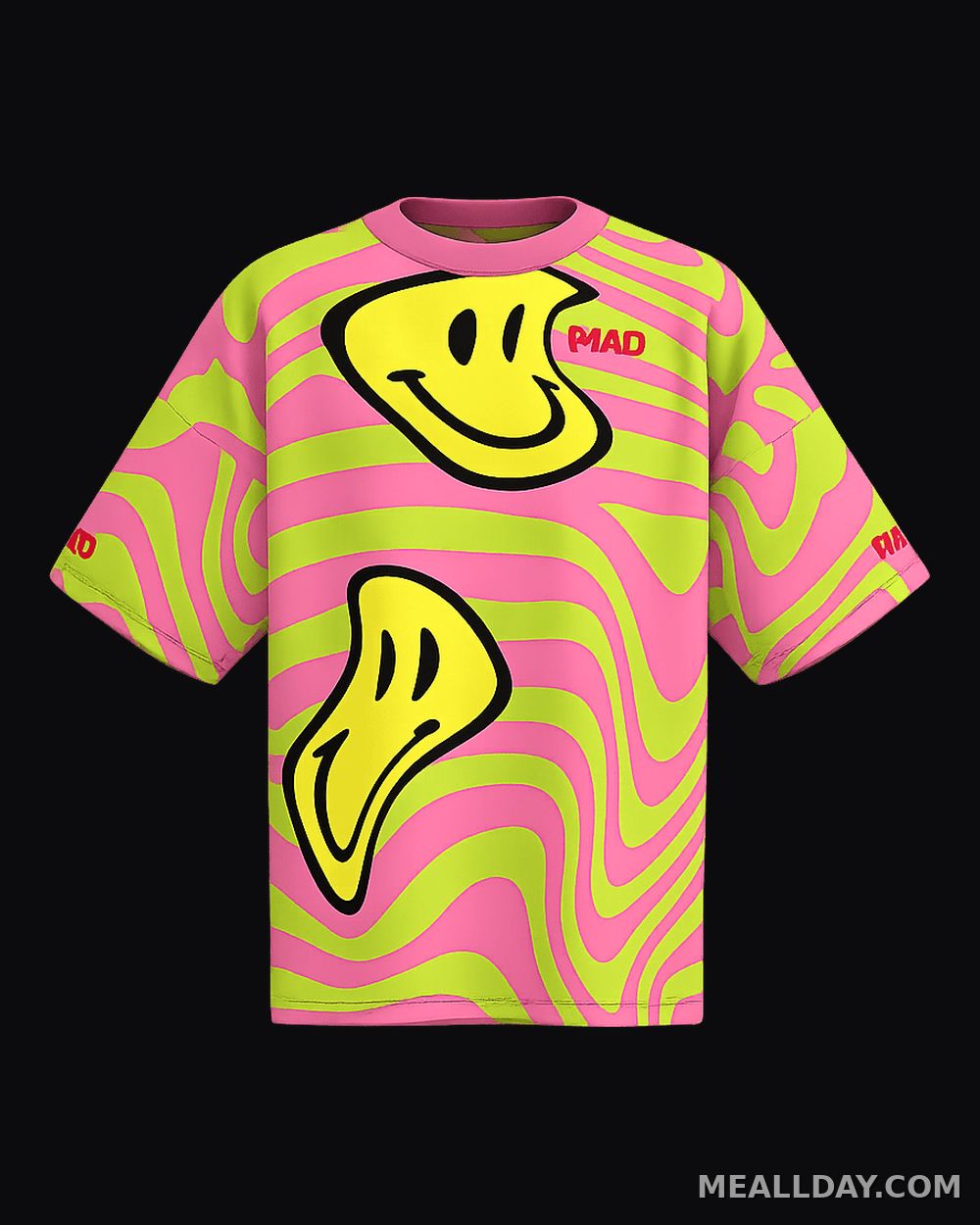MEALLDAY Melt Tee — Slime